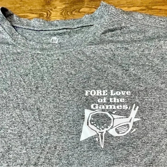 Merrell | Golf Sport T-Shirt | Heathered Graphite | Men’s XL - Picture 1 of 2